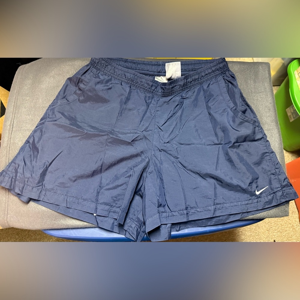 Nike Blue Athletic Shorts with pockets Lightweight Relaxed Fit